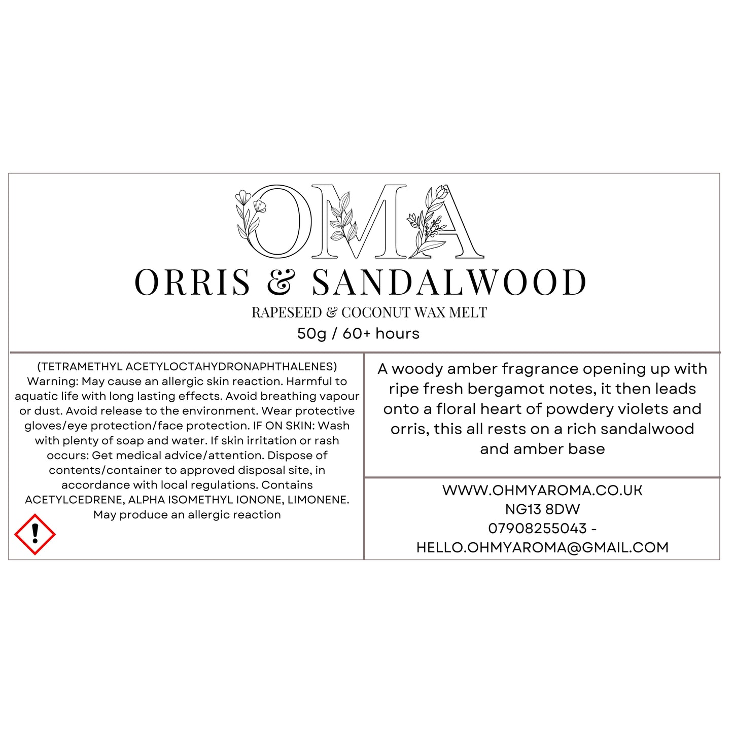 Orris & Sandalwood
