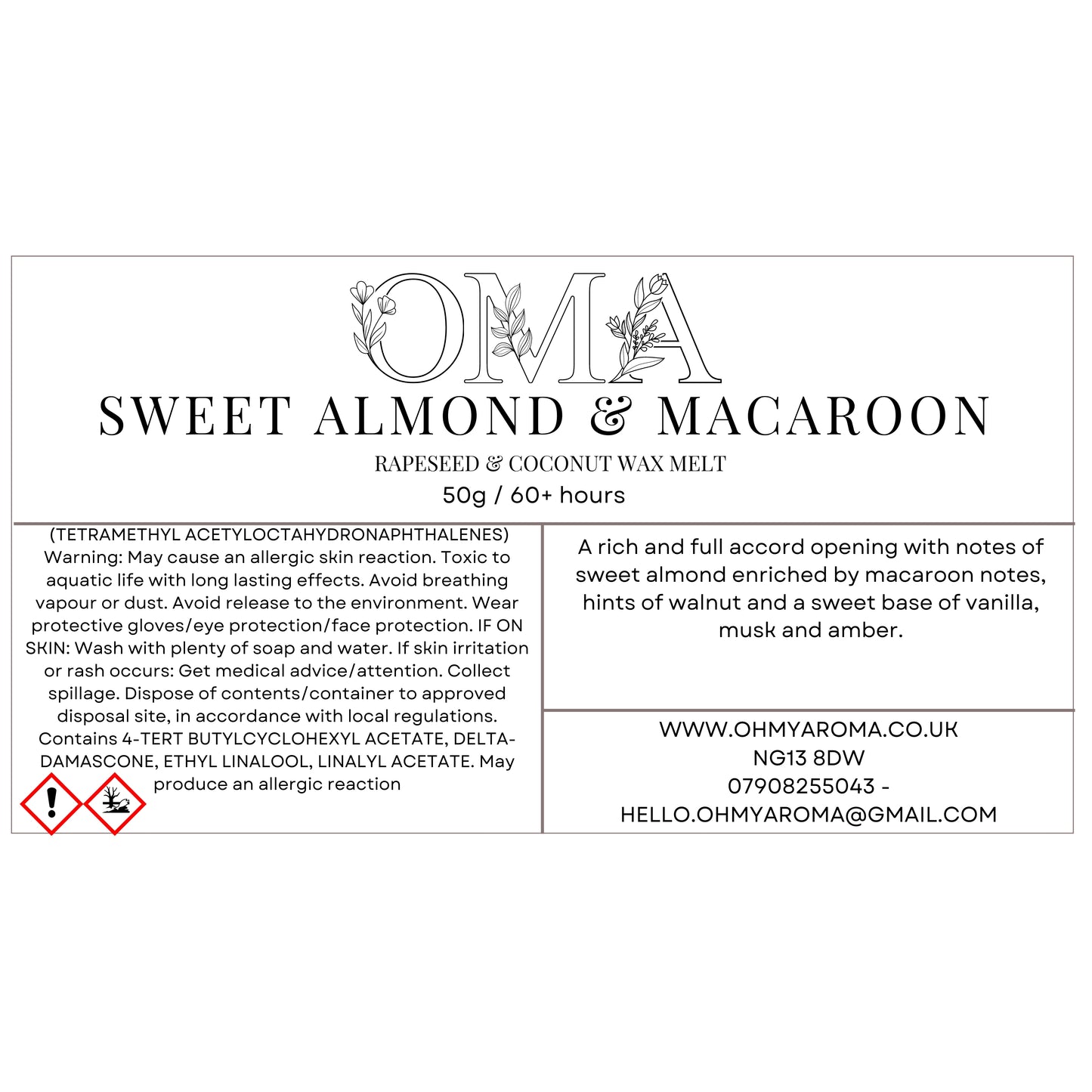Sweet Almond & Macaroon