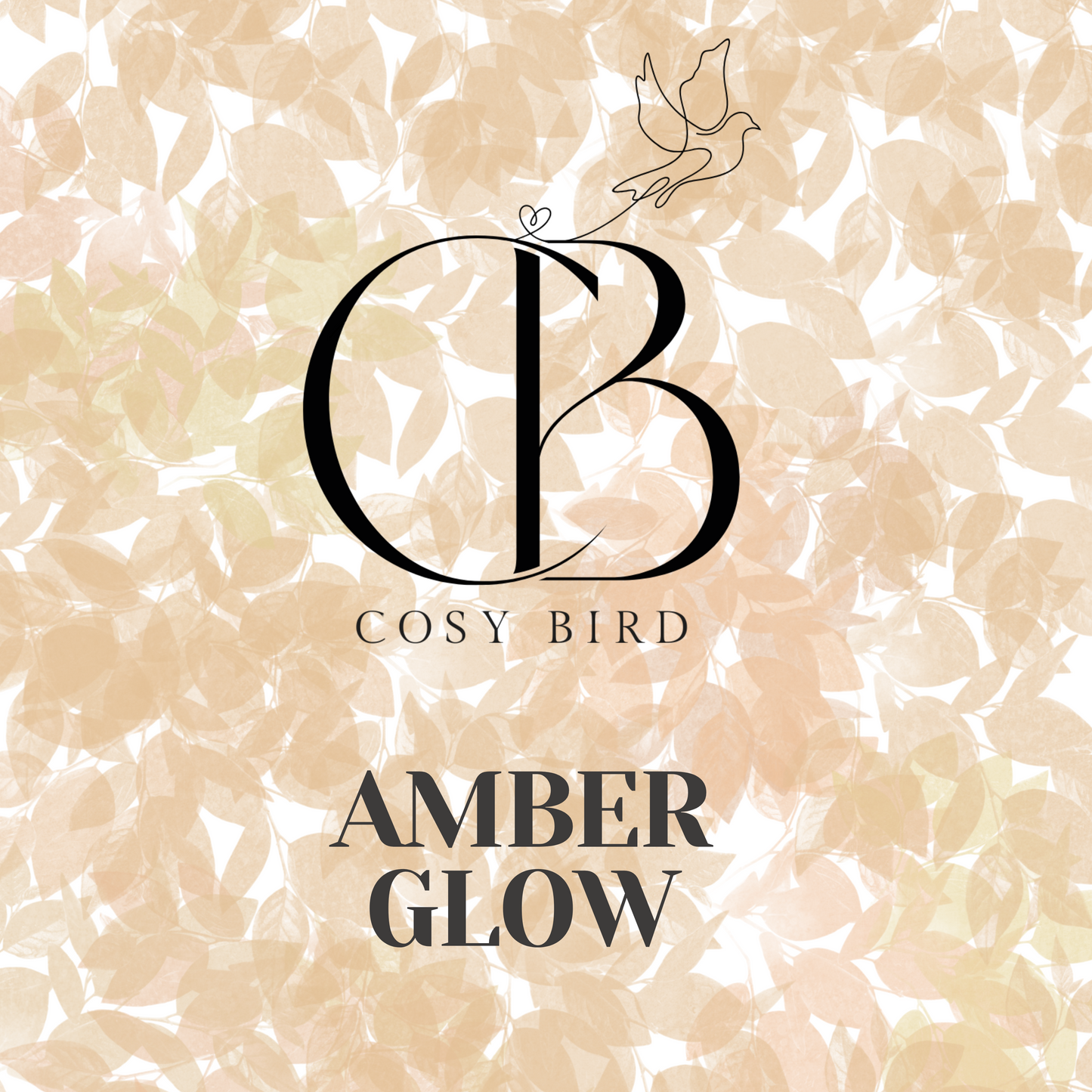 Amber Glow Wax Melts – Glowing & Harmonious Sweet Orange, Cypress, Cedarwood Atlas, Benzoin, and Geranium for a Cosy Home Scent