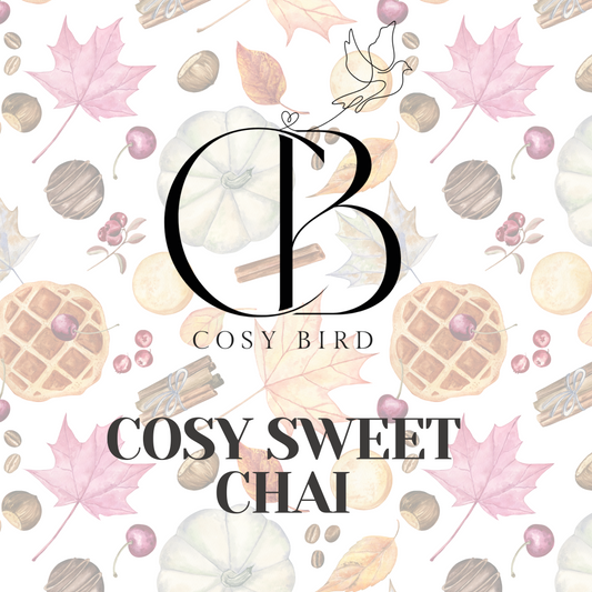 Cosy Sweet Chai Wax Melts – Spiced Chai & Vanilla Essential Oils for Warm Autumn Comfort