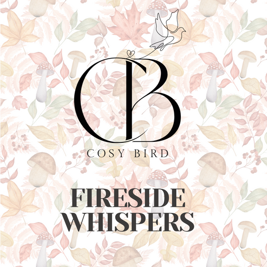 Fireside Whispers Wax Melts – Warm & Relaxing Sandalwood, Lavender, Bergamot, Frankincense, and Patchouli for a Serene Home Scent